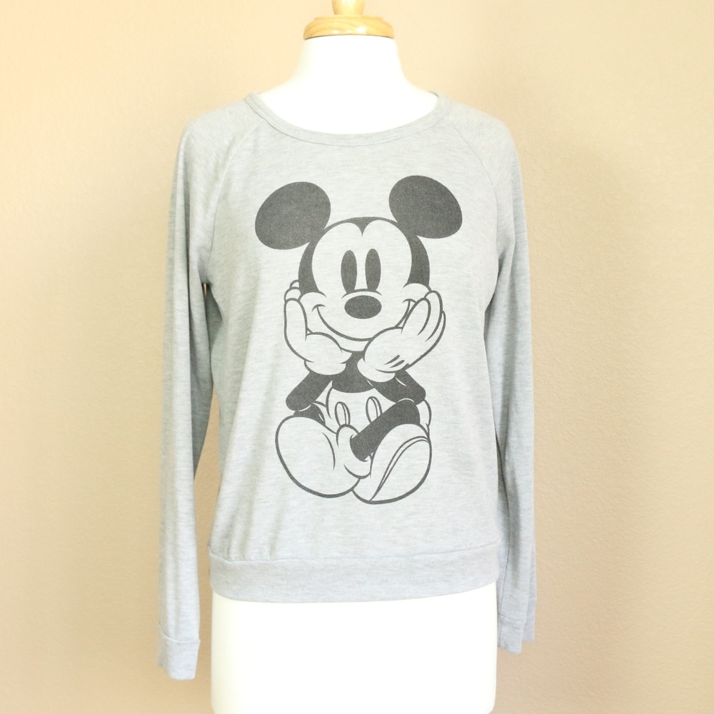 Disney Mickey Mouse Sweatshirt Women's Size Medium